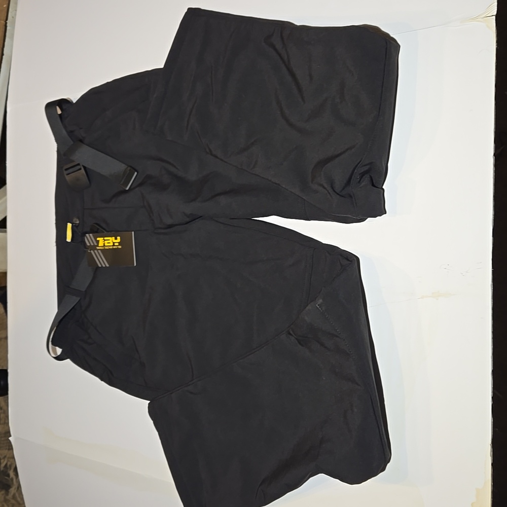 Mens TBY Travels Better Together With You Snow Pants w belt SZ Medium Black NWT